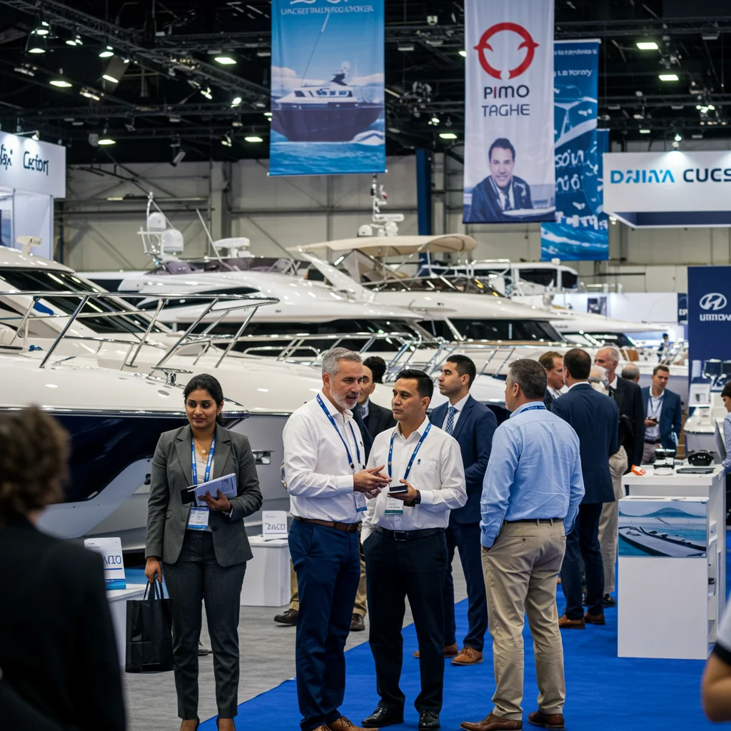 How to Network and Connect at the Boat Show