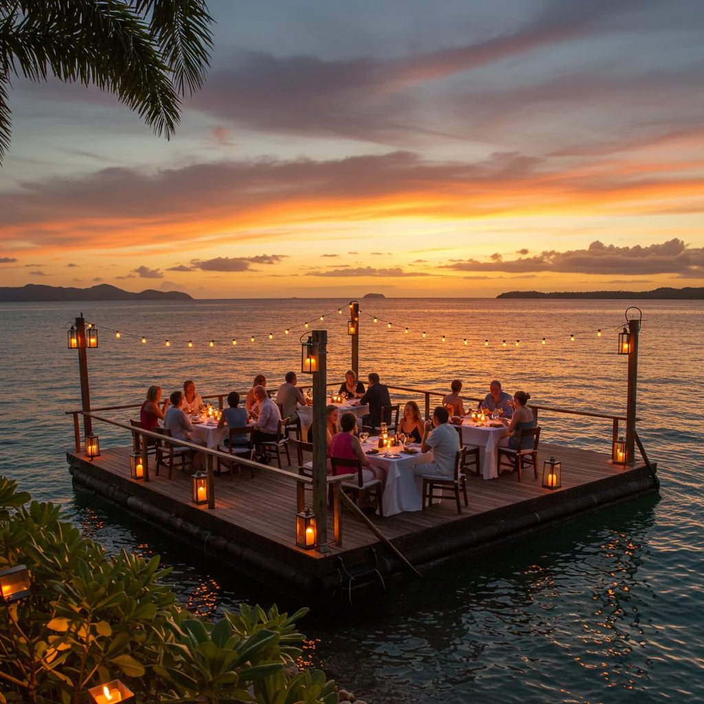 How to Plan a Floating Dinner as Part of Your Puerto Rico Vacation