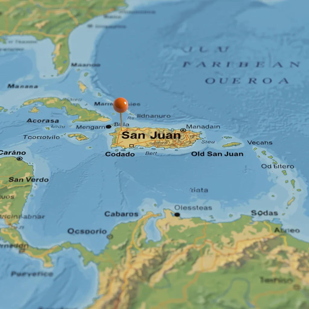 Where is San Juan Puerto Rico Located?